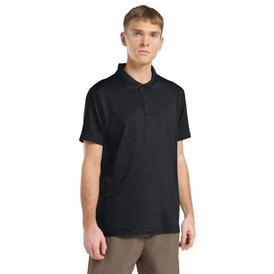 Abbildung von Jack Wolfskin Poloshirt, Herren, Größe: Small, Dark navy heather