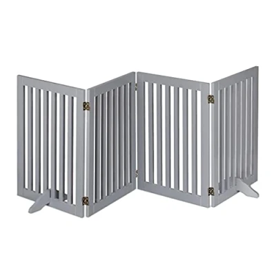 Abbildung von relaxdays Universalschutzgitter Graues Absperrgitter 70 cm, 4 Panel