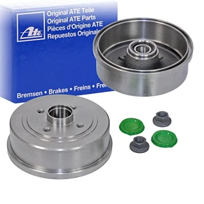 Abbildung von ATE 24.0220 0738.2 Bremstrommel mit Radlager, ohne ABS Sensorring 228,0 OPEL: Corsa C Schrägheck, Tigra Twintop, С Kastenwagen
