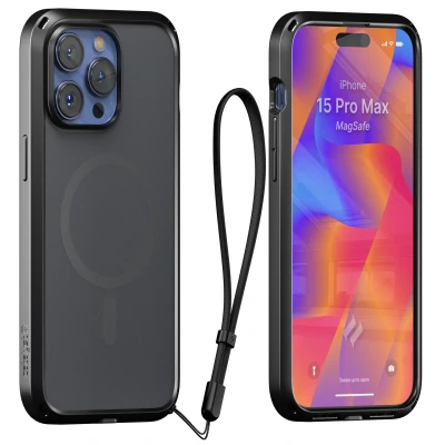 Abbildung von Catalyst Influence Case with MagSafe iPhone 15 Pro Max Stealth Black