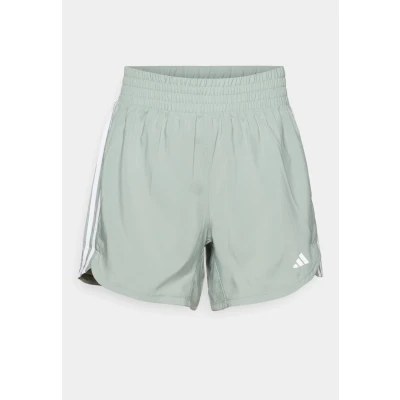 Abbildung von adidas Performance Pacer HIGH kurze Sporthose, Damen, Größe: Lx5&quot;, Silver green/white