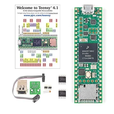 Abbildung von Teensy 4.1 (mit Ethernet, ohne Pins) Developer Pack