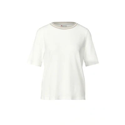Abbildung von Street One Tshirt basic, Damen, Größe: 44, Weiß