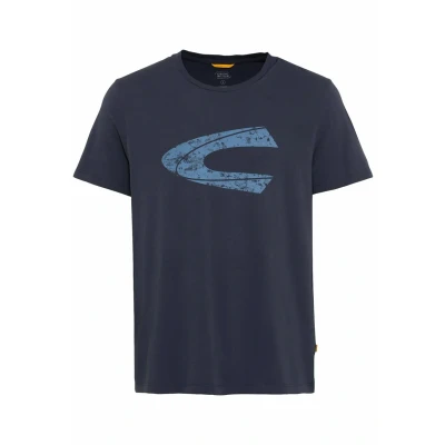 Abbildung von camel active Tshirt print, Herren, Größe: 3XL, Night blue