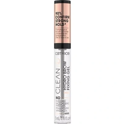 Abbildung von Catrice Clean ID Hydro Brow Fixing Gel, Augenbrauen, Nr. 010 transparent, fixierend, definierend, natürlich, vegan, Mikroplastik Partikel frei, Nanopartikel frei (5ml)