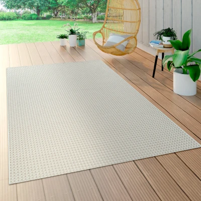 Abbildung von Paco Home Teppich &quot;Waregem 622&quot;, rechteckig, Flachgewebe, Sisal Optik, In und Outdoor geeignet, Wohnzimmer