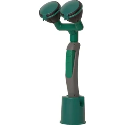 Abbildung von B Safety BR714025 Hand Augendusche mit zwei Brauseköpfen 45 Wand/Tischmontage