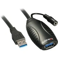 Abbildung von LINDY 43099 USB 3.0 Kabel, 15m Schwarz