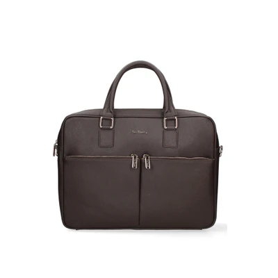 Abbildung von Pierre Cardin Aktentasche, Damen, Größe: One Size, Dark brown