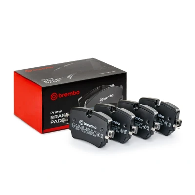 Abbildung von BREMBO P 36 032 Bremsbelagsatz für Verschleißwarnanzeiger vorbereitet ohne Zubehör JAGUAR: F Type Coupe, Cabrio, XJ Limousine
