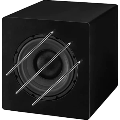 Abbildung von IMG STAGELINE CALDERA B10 Aktiv Subwoofer für Recording und HiFi, 400 Watt, schwarz