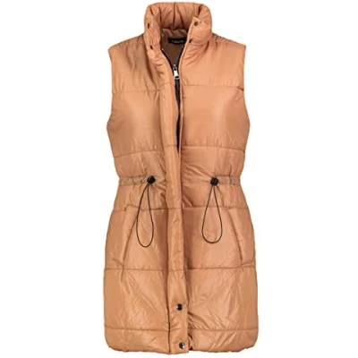 Abbildung von SUBLEVEL Steppweste Damen Lange Weste Bodywarmer Windbreaker Übergangsjacke