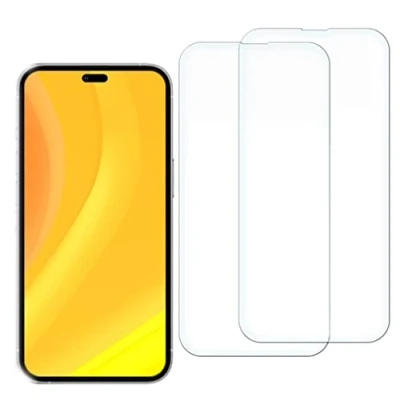 Abbildung von SDTEK *2 Pack Schutzglas Kompatibel mit iPhone 14 pro, Glas Glasfolie Hartglas Folie Tempered Glass Screen Protector Schutzfolie Displayschutzglas