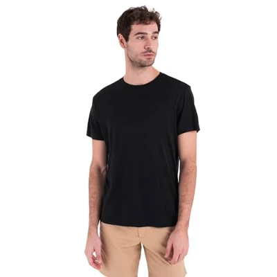 Abbildung von Icebreaker LITE TEE Tshirt basic, Herren, Größe: XL, Black