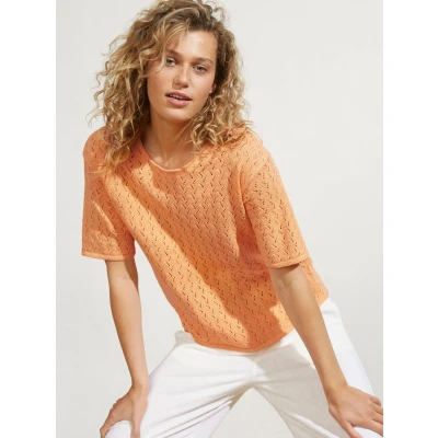 Abbildung von Inspirationen Rundhalspullover &quot;Ajour Pullover&quot;