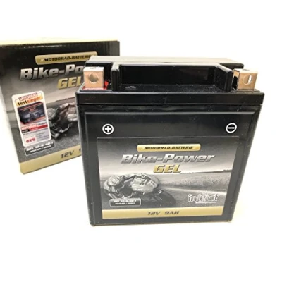 Abbildung von Intact Gel Motorradbatterie 12 9 4B 1, YB9 B 50914 FA einsatzbereit