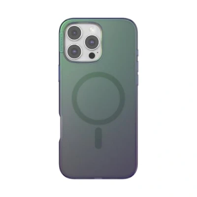 Abbildung von PopSockets iPhone 16 Pro Max Hülle kompatibel mit MagSafe, Handyhülle für Max, kabellos aufladbar, nur Nightshade