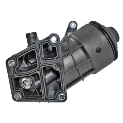 Abbildung von METZGER 2370019 Ölkühler mit Dichtungen ohne Filter VOLKSWAGEN: Polo V Schrägheck, SKODA: Fabia 2 Combi, Roomster