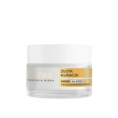 Abbildung von AA Technologie Alter 5Repair 60+ Goldene Schrumpfung täglich Anti Faltcreme 50 ml