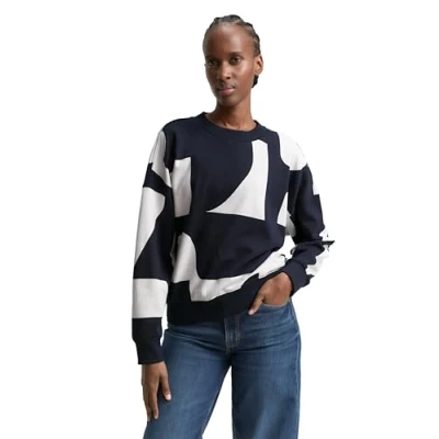 Abbildung von TOM TAILOR Denim Sweatshirt, mit All Over Print