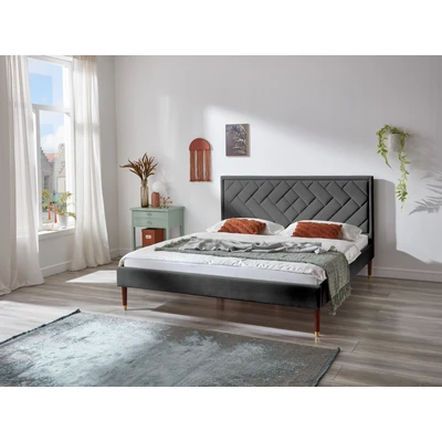 Abbildung von ATLANTIC home collection Polsterbett &quot;Nicola&quot;, mit hoher Bodenfreiheit und inklusive Lattenrost