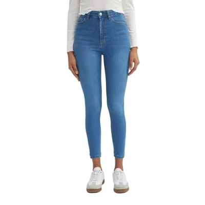 Abbildung von DeFacto Damen Jean Stilvolle Hosen modische Jeggings und Bequeme Jeanshose für Frauen Jeans Hose