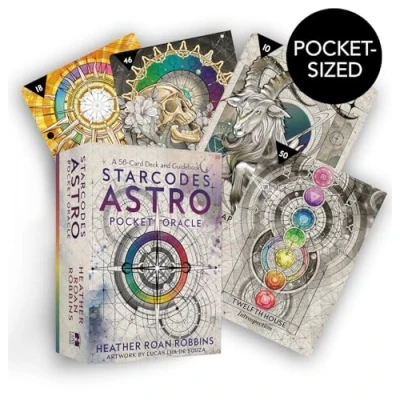 Abbildung von Starcodes Astro Pocket Oracle: A 56 card Deck and Guidebook