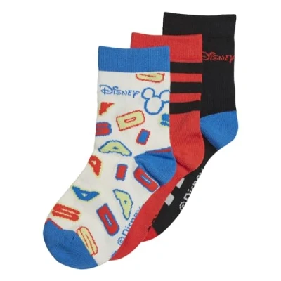 Abbildung von adidas Socken Marke Modell A DY MM 3P, Schwarz/Königsblau/Kreideweiß, 31 33