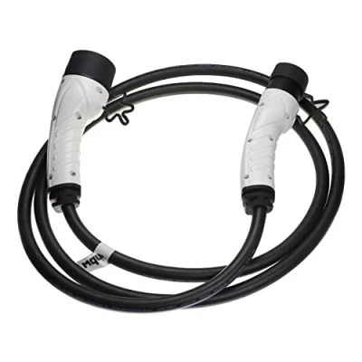 Abbildung von vhbw Ladekabel Typ 2 zu kompatibel mit VW Golf GTE, ID.3, ID.4, ID.5 Elektroauto, 1 phasig, 32 A, 7 kW, 3 m