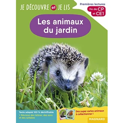 Abbildung von je découvre et lis CP CE1 Les animaux du jardin: premières lectures, découvertes