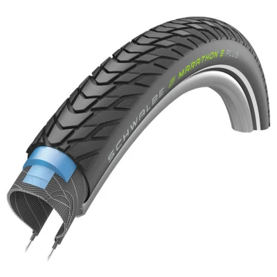 Abbildung von Reifen Schwalbe Marathon E Plus Performance Line 27.5 X 2.00&quot; / 50 584 Mm Schwarz Mit Reflexion