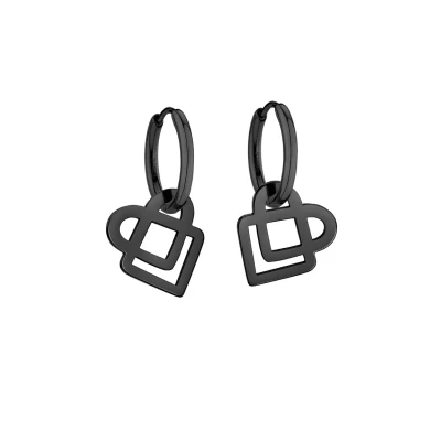 Abbildung von Liebeskind Berlin Ohrring LJ 1408 E 21 IP Black Amazon Exclusive