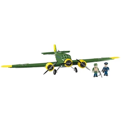 Abbildung von COBI 5710 Junkers JU 52/3M Toys, 3 99 YEARS OLD, Grün Gelb