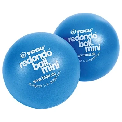 Abbildung von Togu Unisex Redondo Ball Mini 2er set (das Original) Gymnastikball, Pilates Ball, Trainingsball, Übungsball, blau, 14