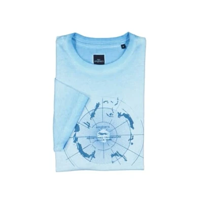 Abbildung von engbers Herren T Shirt mit Print, 38872, Hellblau in Größe L