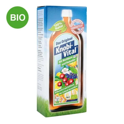 Abbildung von Knobivital mit Weissdorn+holunder
