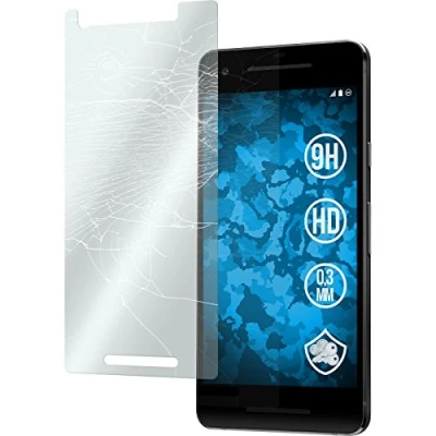 Abbildung von PhoneNatic 1 x Glas Folie klar kompatibel mit Google Pixel 2 Schutzglas für