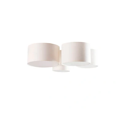 Abbildung von Euluna Lodge Deckenleuchte, 4 flg., beige