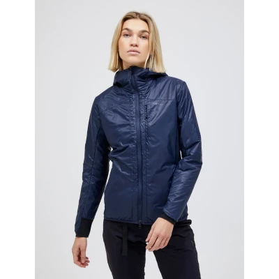 Abbildung von Peak Performance Women Radiance Hood Jacket Blue Shadow Größe L