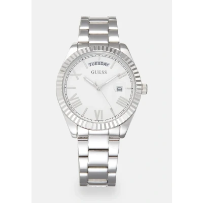 Abbildung von Guess Uhr silvercoloured, Damen, Größe: One Size, Silver/coloured