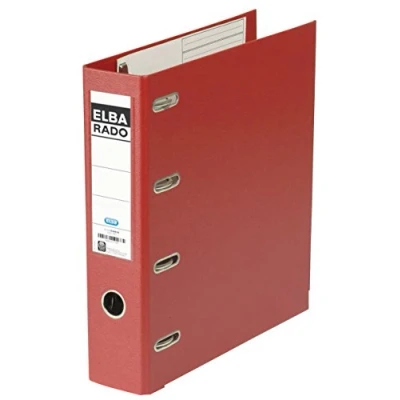 Abbildung von ELBA Doppelordner rado plast, 2x DIN A5 quer, Rückenbreite 75 mm