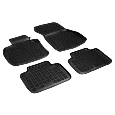 Abbildung von REZAW PLAST 200721 Fußmattensatz Gummi vorne und hinten schwarz BMW: 2 Active Tourer