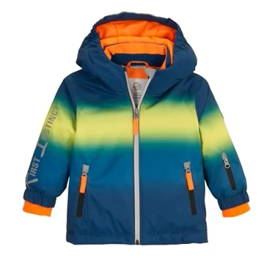 Abbildung von first instinct by killtec Kinder Skijacke/Funktionsjacke mit Kapuze und Schneefang FISW 37 MNS SKI JCKT, dunkel ozean, 110/116, 42540 000