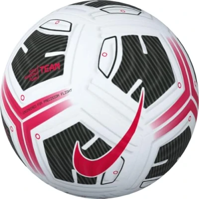 Abbildung von Nike FZ2979 100 Academy Plus Recreational Soccer Ball Unisex White/Black/Bright Crimson Größe 5