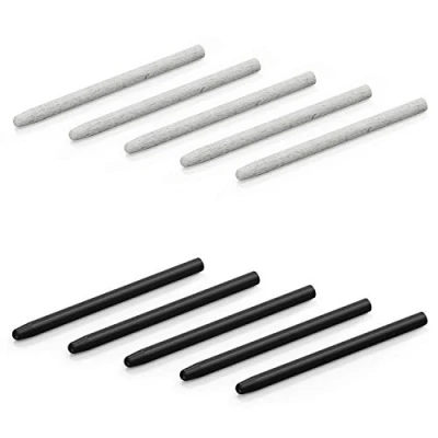 Abbildung von XENCELABS, 10er Pack Ersatzspitzen für Xencelabs Stifte, enthält 5 Standardspitzen, Filzspitzen digitalen Stifttablett Stylus