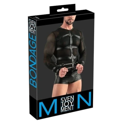 Abbildung von Shirt aus elastischem Powernet und trendigem Mattlook