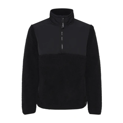 Abbildung von 11 Project PIET Ziptroyer Fleecepullover, Herren, Größe: Large, Black
