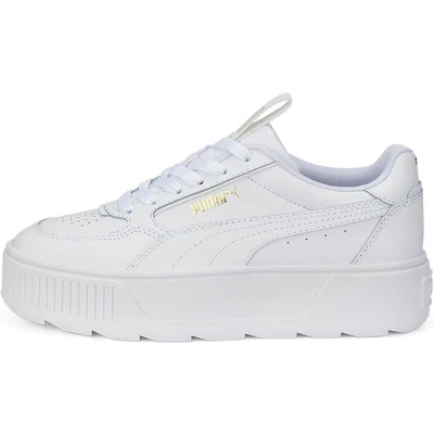 Abbildung von puma Karmen Rebelle MID Sneaker high whitepuma white, Damen, Größe: 38, white Leder und lederimitat