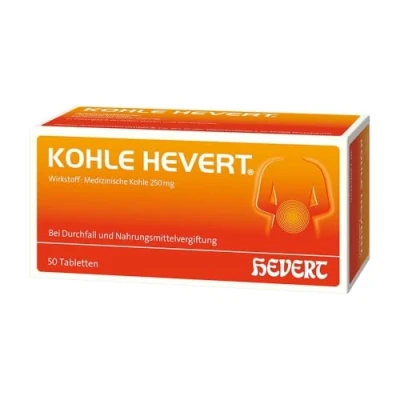 Abbildung von Kohle Hevert Tabletten 50 St