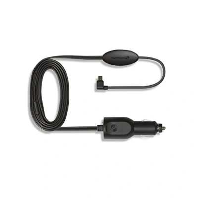 Abbildung von TomTom TMC Empfänger im USB Autoladegerät